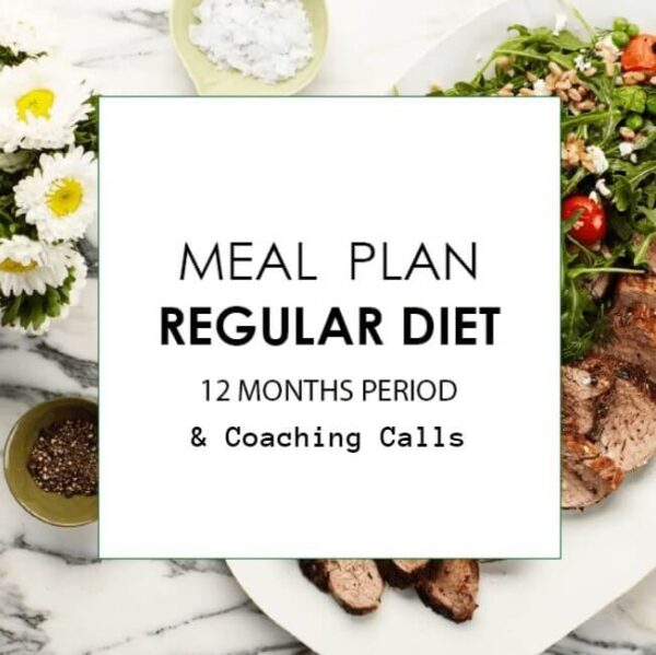 REGULAR DIET - MEAL PLAN FOR 12 MONTHS & 3 Coaching Calls